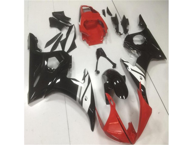R6 03-05 Verkleidungen - Rot Schwarz Weiß R6 03-05 Verkleidungen - Rot Schwarz Weiß
