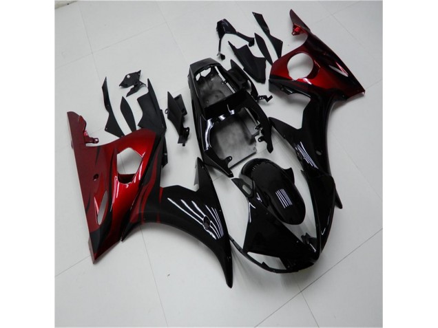 R6 03-05 Verkleidungen - Schwarz Rot R6 03-05 Verkleidungen - Schwarz Rot
