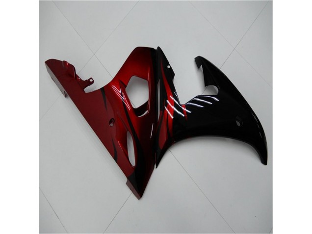 R6 03-05 Verkleidungen - Schwarz Rot R6 03-05 Verkleidungen - Schwarz Rot