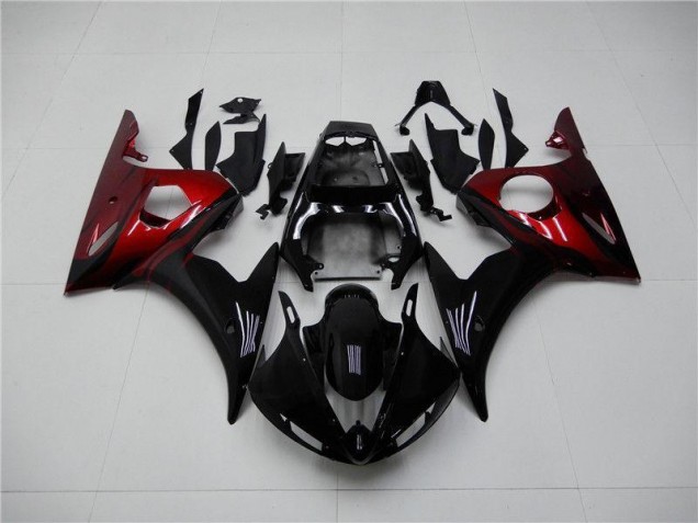R6 03-05 Verkleidungen - Schwarz Rot R6 03-05 Verkleidungen - Schwarz Rot
