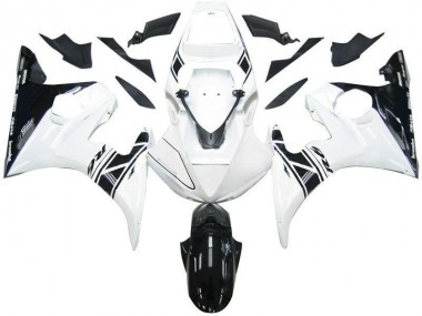 R6 03-05 Verkleidungen - Schwarz Weißes Tribal