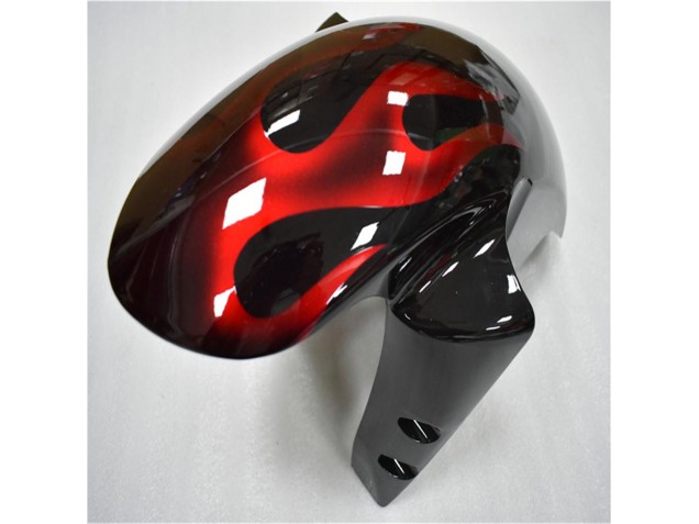 R6 03-05 Verkleidungen - Schwarz rote Flamme R6 03-05 Verkleidungen - Schwarz rote Flamme
