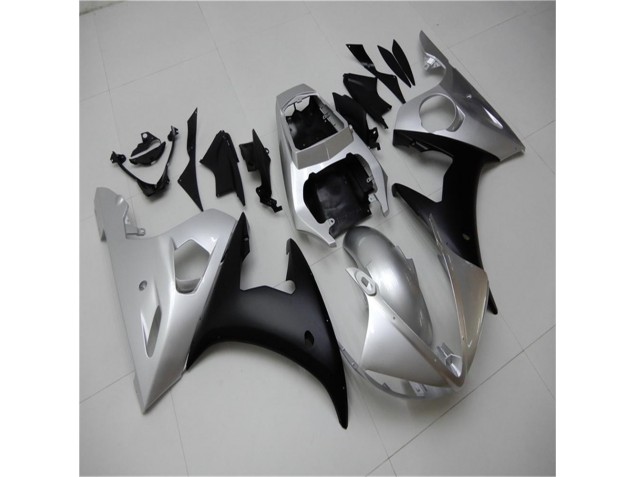 R6 03-05 Verkleidungen - Silber Schwarz R6 03-05 Verkleidungen - Silber Schwarz