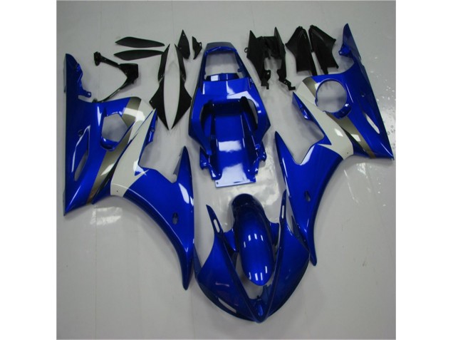 R6 03-05 Vollverkleidung - Blau Weiß R6 03-05 Vollverkleidung - Blau Weiß