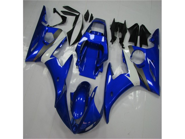 R6 03-05 Vollverkleidung - Blau Weiß R6 03-05 Vollverkleidung - Blau Weiß