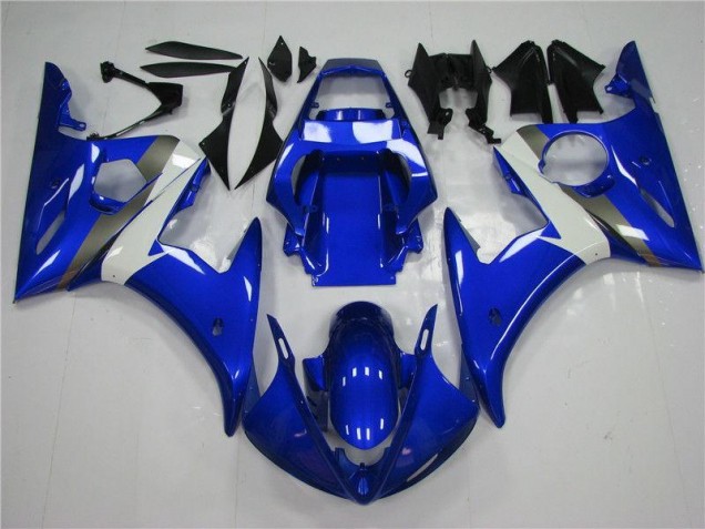 R6 03-05 Vollverkleidung - Blau Weiß R6 03-05 Vollverkleidung - Blau Weiß