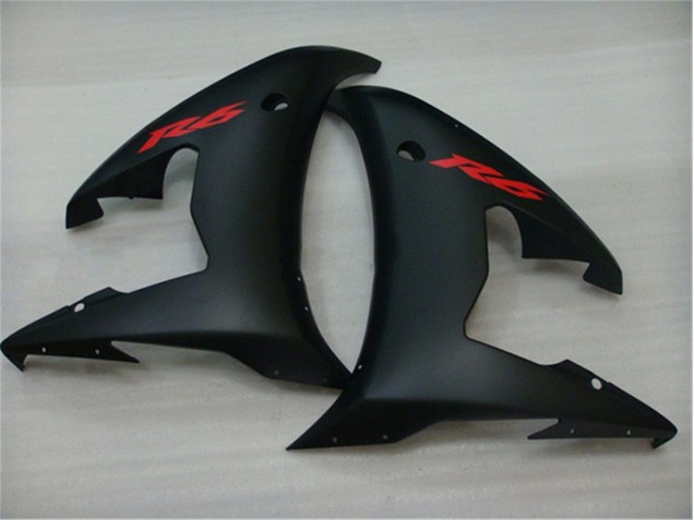 R6 03-05 Vollverkleidung - Schwarz R6 03-05 Vollverkleidung - Schwarz