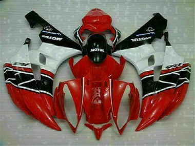 R6 06-07 Motorrad Verkleidung - Rot Weiß