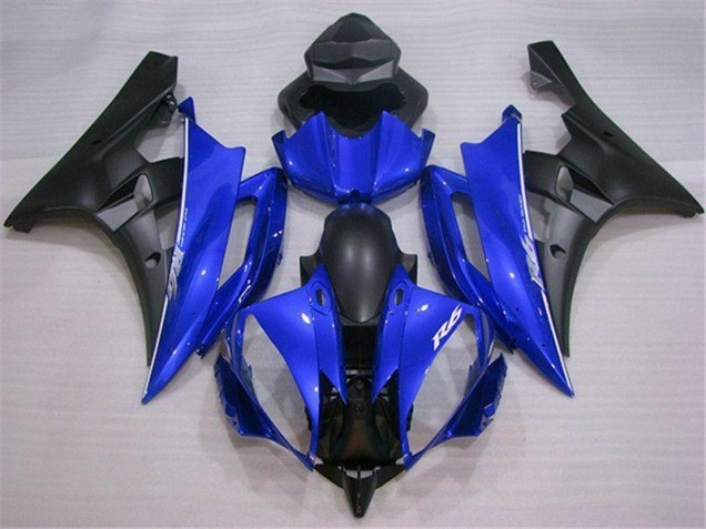 R6 06-07 Motorrad Verkleidungen - Blau Schwarz R6 06-07 Motorrad Verkleidungen - Blau Schwarz