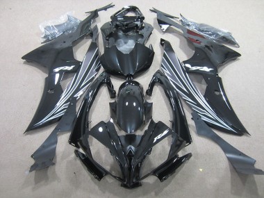 R6 06-07 Verkleidungen Komplett Sets - Schwarz