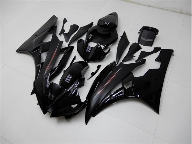 R6 06-07 Verkleidungen - Matt schwarz Glänzend R6 06-07 Verkleidungen - Matt schwarz Glänzend