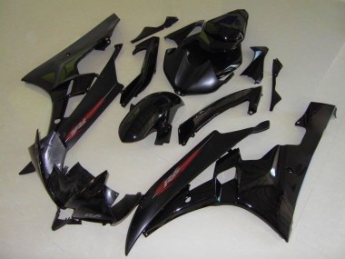 R6 06-07 Verkleidungen - OEM Stil Schwarz