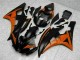 R6 06-07 Verkleidungen - Orange Schwarz