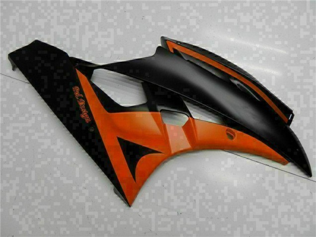 R6 06-07 Verkleidungen - Orange Schwarz
