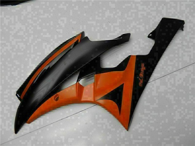 R6 06-07 Verkleidungen - Orange Schwarz