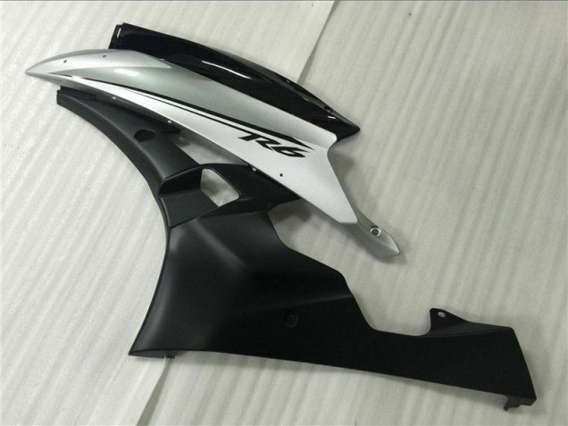 R6 06-07 Verkleidungen & Plastik - Silber Schwarz R6 06-07 Verkleidungen & Plastik - Silber Schwarz