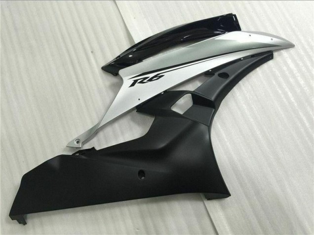 R6 06-07 Verkleidungen & Plastik - Silber Schwarz R6 06-07 Verkleidungen & Plastik - Silber Schwarz