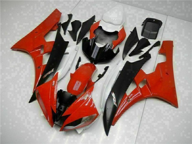R6 06-07 Verkleidungen - Rot Schwarz R6 06-07 Verkleidungen - Rot Schwarz