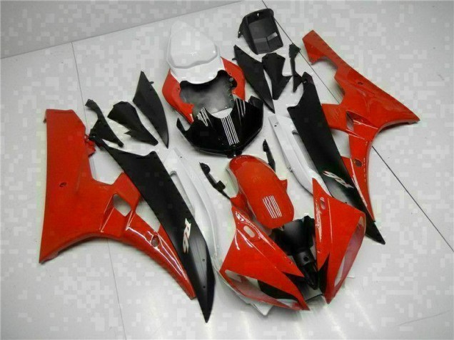 R6 06-07 Verkleidungen - Rot Schwarz R6 06-07 Verkleidungen - Rot Schwarz