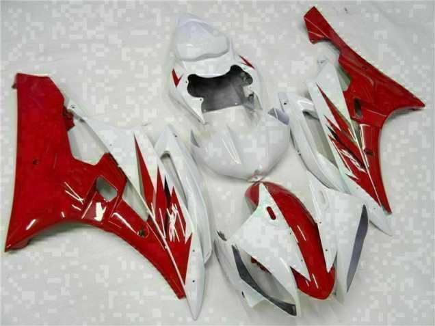 R6 06-07 Verkleidungen - Rot Weiß R6 06-07 Verkleidungen - Rot Weiß