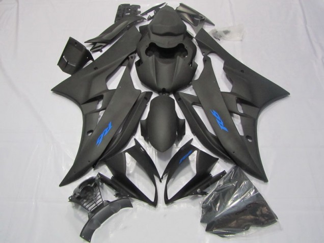 R6 06-07 Verkleidungen - Schwarz Blau Aufkleber R6 06-07 Verkleidungen - Schwarz Blau Aufkleber