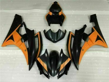 R6 06-07 Verkleidungen - Schwarz Orange