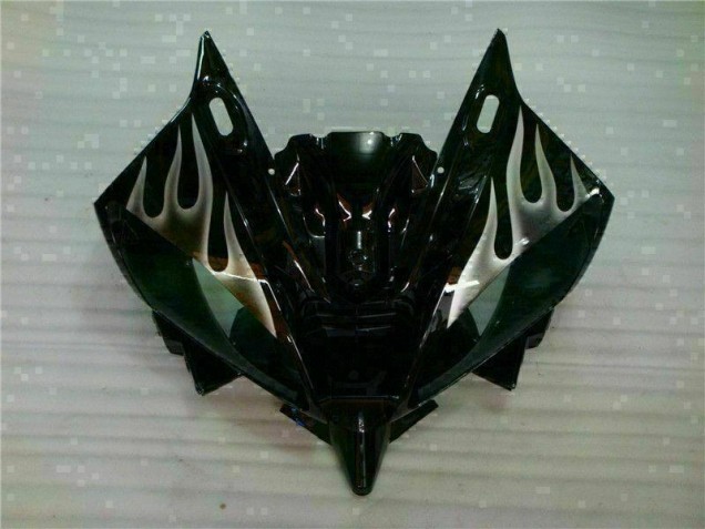 R6 06-07 Verkleidungen - Silber Flamme Schwarz R6 06-07 Verkleidungen - Silber Flamme Schwarz
