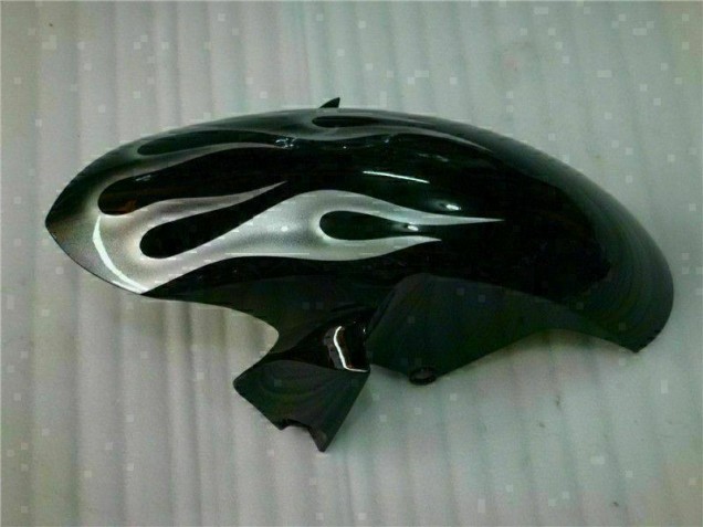 R6 06-07 Verkleidungen - Silber Flamme Schwarz R6 06-07 Verkleidungen - Silber Flamme Schwarz
