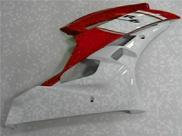 R6 06-07 VollVerkleidungen & Plastik - Rot Weiß R6 06-07 VollVerkleidungen & Plastik - Rot Weiß