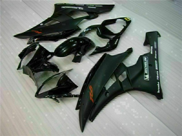 R6 06-07 VollVerkleidungen & Plastik - Schwarz R6 06-07 VollVerkleidungen & Plastik - Schwarz