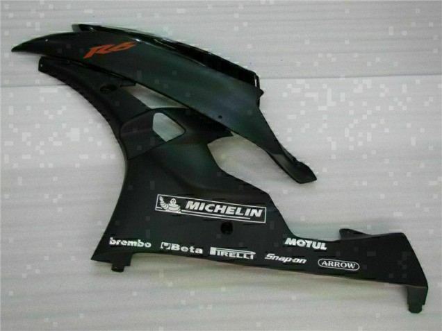 R6 06-07 VollVerkleidungen & Plastik - Schwarz R6 06-07 VollVerkleidungen & Plastik - Schwarz