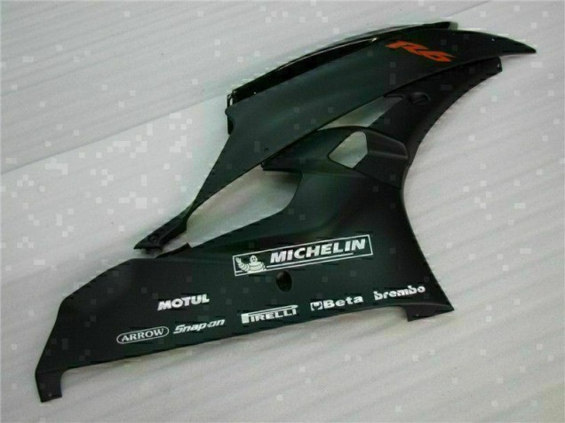 R6 06-07 VollVerkleidungen & Plastik - Schwarz R6 06-07 VollVerkleidungen & Plastik - Schwarz