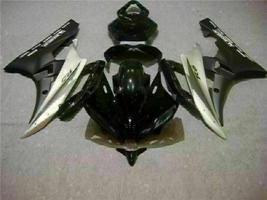 R6 06-07 Vollverkleidung - Silber Schwarz