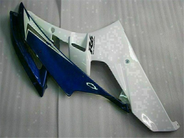 R6 06-07 Vollverkleidung - Weiß Blau R6 06-07 Vollverkleidung - Weiß Blau