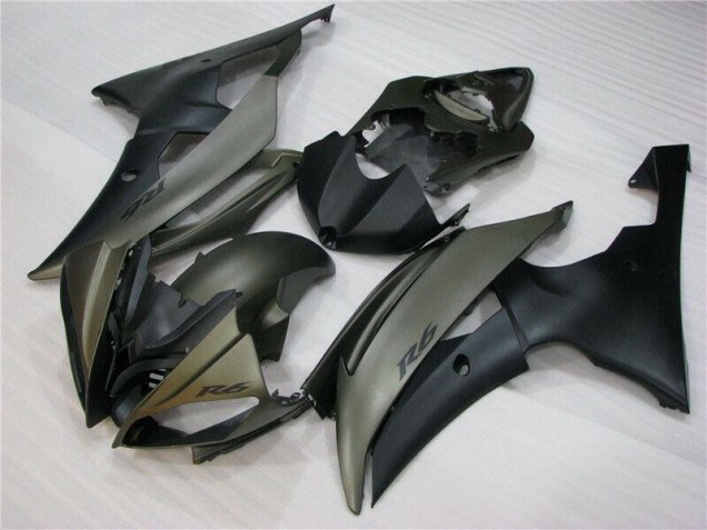 R6 08-16 Motorrad Verkleidung - Schwarz R6 08-16 Motorrad Verkleidung - Schwarz