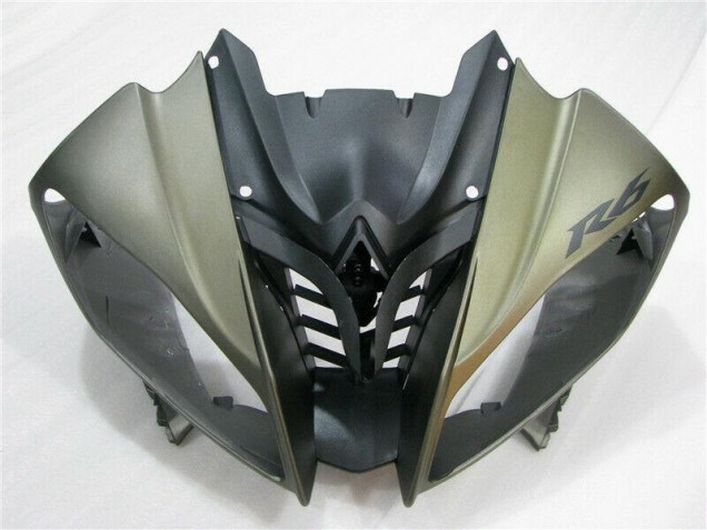 R6 08-16 Motorrad Verkleidung - Schwarz R6 08-16 Motorrad Verkleidung - Schwarz