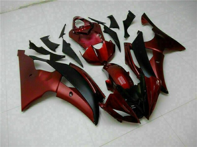 R6 08-16 Verkleidung - Rot Schwarz R6 08-16 Verkleidung - Rot Schwarz