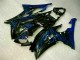 R6 08-16 Verkleidungen - Blau Flamme Schwarz R6 08-16 Verkleidungen - Blau Flamme Schwarz