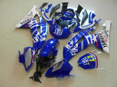 R6 08-16 Verkleidungen - Blau Star Fiat
