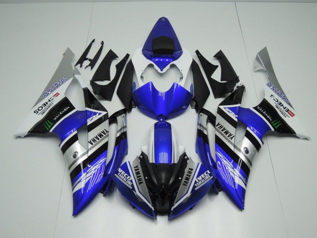 R6 08-16 Verkleidungen - Blau Weiß ENEOS Monster R6 08-16 Verkleidungen - Blau Weiß ENEOS Monster