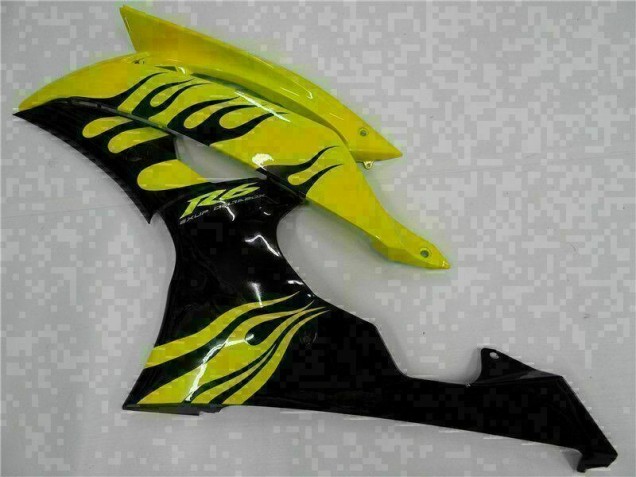R6 08-16 Verkleidungen - Gelb Schwarz R6 08-16 Verkleidungen - Gelb Schwarz