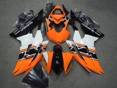 R6 08-16 Verkleidungen - Orange Schwarz Motul