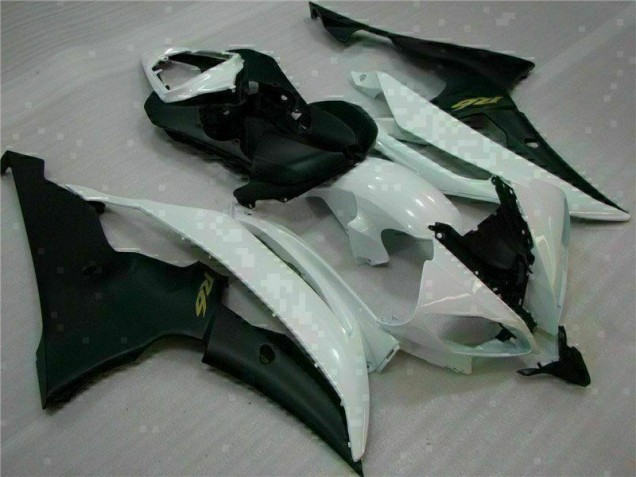 R6 08-16 Verkleidungen & Plastik - Weiß Schwarz R6 08-16 Verkleidungen & Plastik - Weiß Schwarz