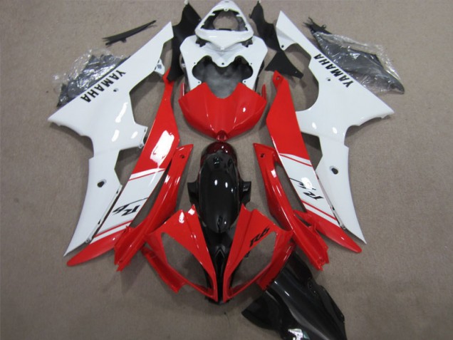 R6 08-16 Verkleidungen - Rot Weiß Schwarz Aufkleber R6 08-16 Verkleidungen - Rot Weiß Schwarz Aufkleber