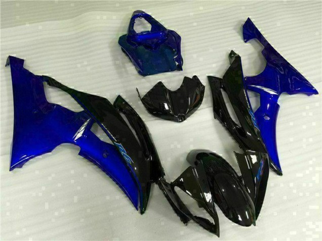 R6 08-16 Vollverkleidung - Blau Schwarz R6 08-16 Vollverkleidung - Blau Schwarz