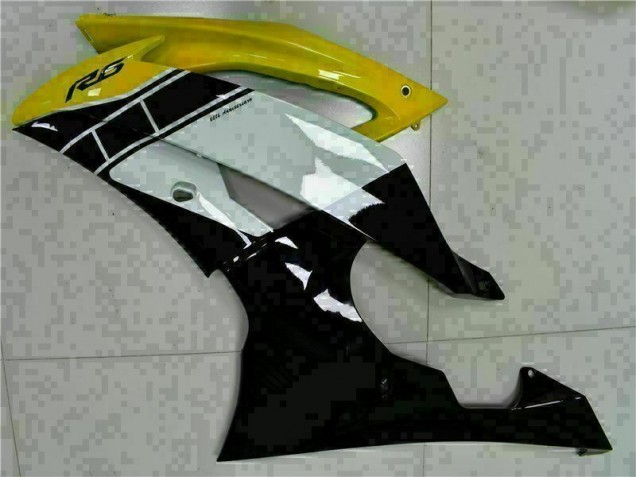 R6 08-16 Vollverkleidung - Gelb Schwarz R6 08-16 Vollverkleidung - Gelb Schwarz