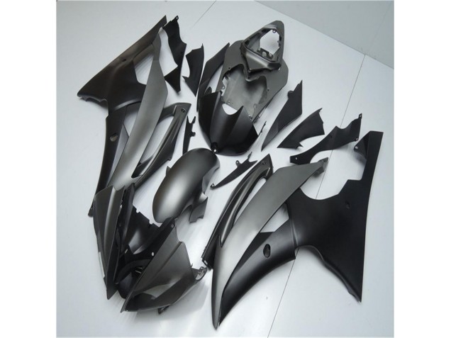 R6 08-16 Vollverkleidung - Grau Schwarz R6 08-16 Vollverkleidung - Grau Schwarz
