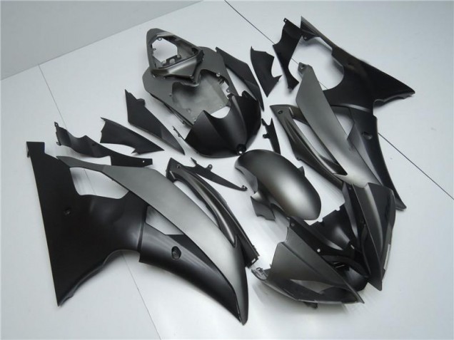 R6 08-16 Vollverkleidung - Grau Schwarz R6 08-16 Vollverkleidung - Grau Schwarz