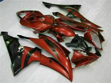 R6 08-16 Vollverkleidung - Rot