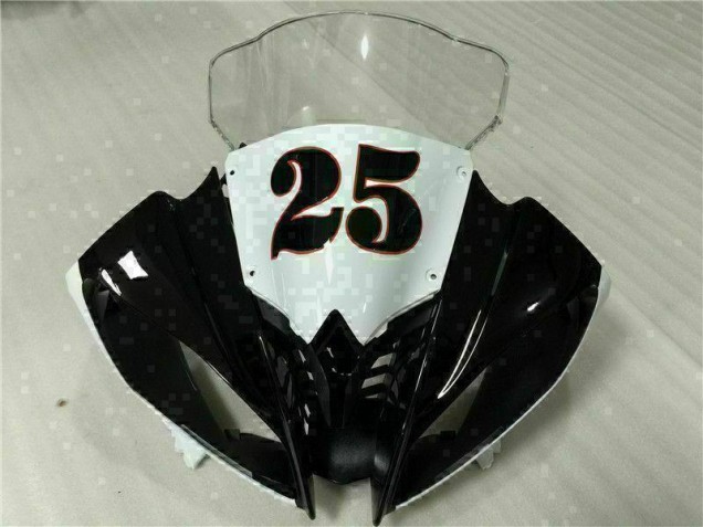 R6 08-16 Vollverkleidung - Weiß Schwarz R6 08-16 Vollverkleidung - Weiß Schwarz